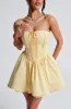 Evie Mini Dress - Lemon sold by Babyboo Fashion