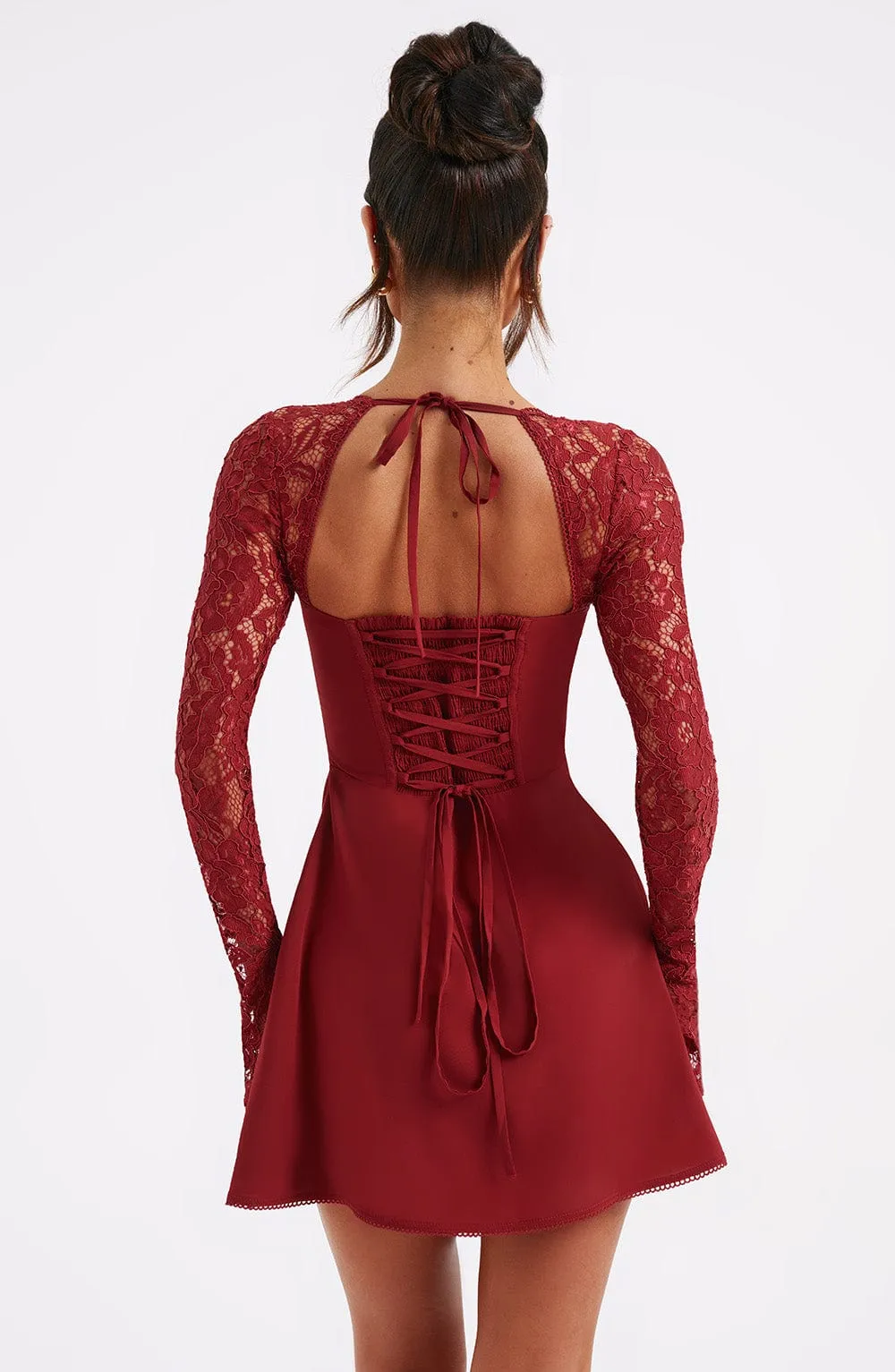 Jacinta Mini Dress - Red sold by Babyboo Fashion product image thumbnail 2