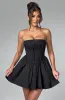 Evie Mini Dress - Black sold by Babyboo Fashion