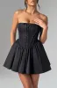 Evie Mini Dress - Black sold by Babyboo Fashion