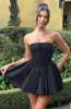 Evie Mini Dress - Black sold by Babyboo Fashion