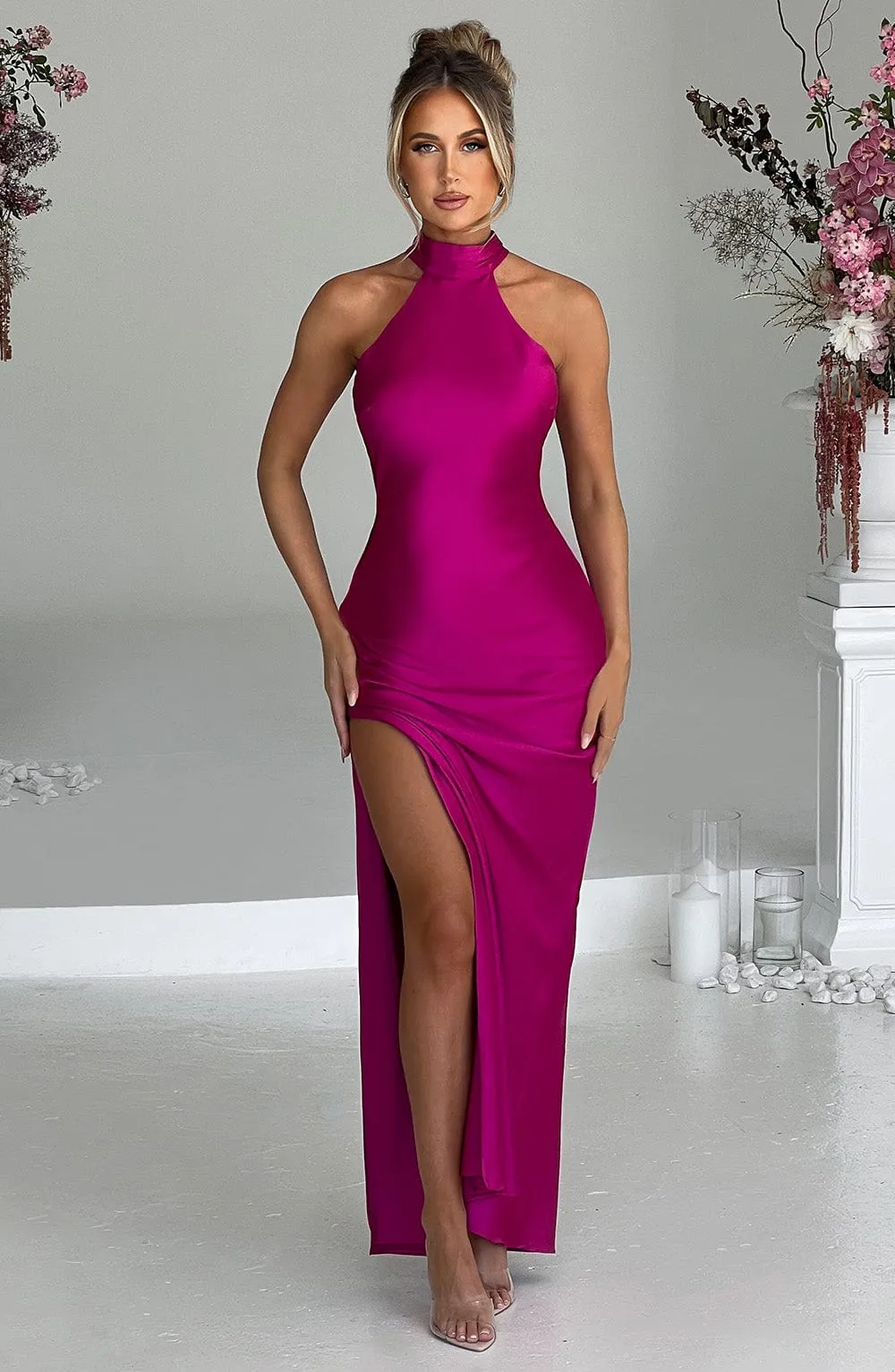Etta Maxi Dress - Hot Pink sold by Babyboo Fashion product image thumbnail 2