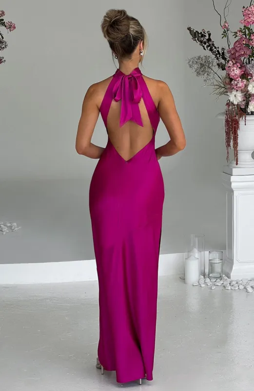 Etta Maxi Dress - Hot Pink sold by Babyboo Fashion