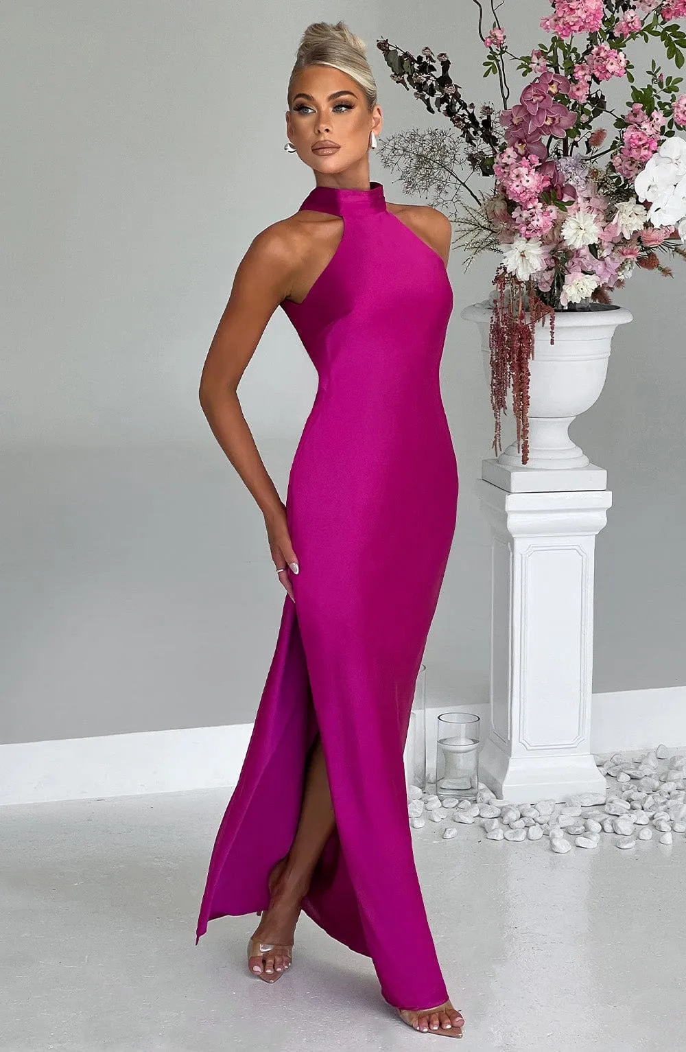 Etta Maxi Dress - Hot Pink sold by Babyboo Fashion product image thumbnail 3