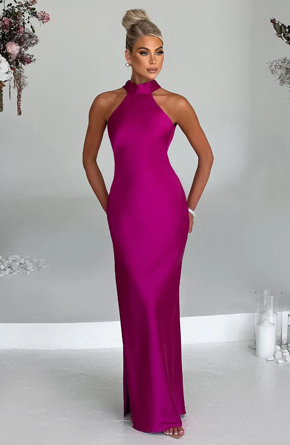 Etta Maxi Dress - Hot Pink sold by Babyboo Fashion product image thumbnail 5