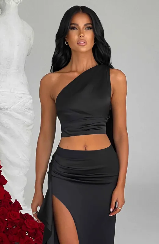 Halsey Top - Black sold by Babyboo Fashion