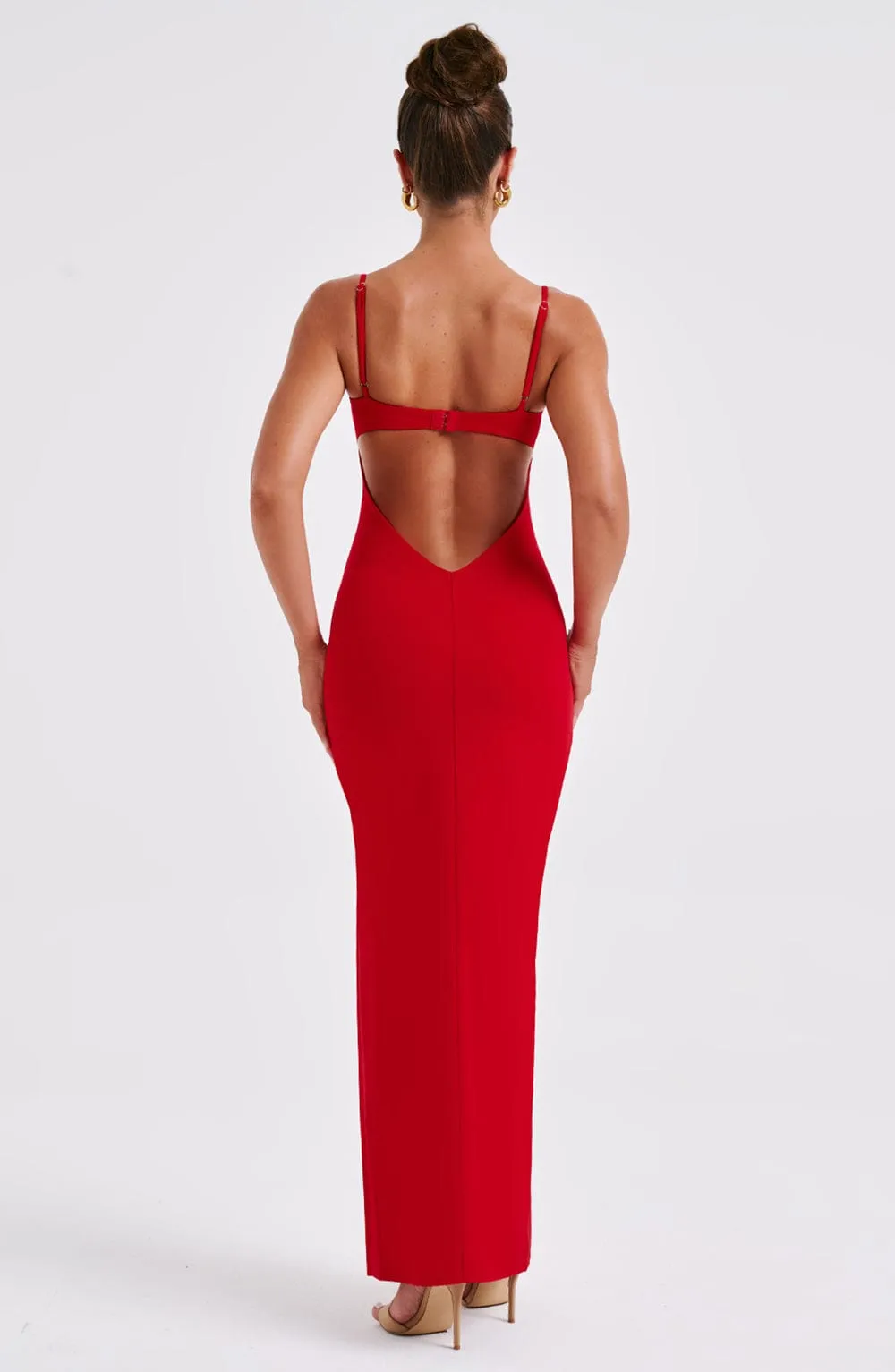Asteria Maxi Dress - Red sold by Babyboo Fashion product image thumbnail 5