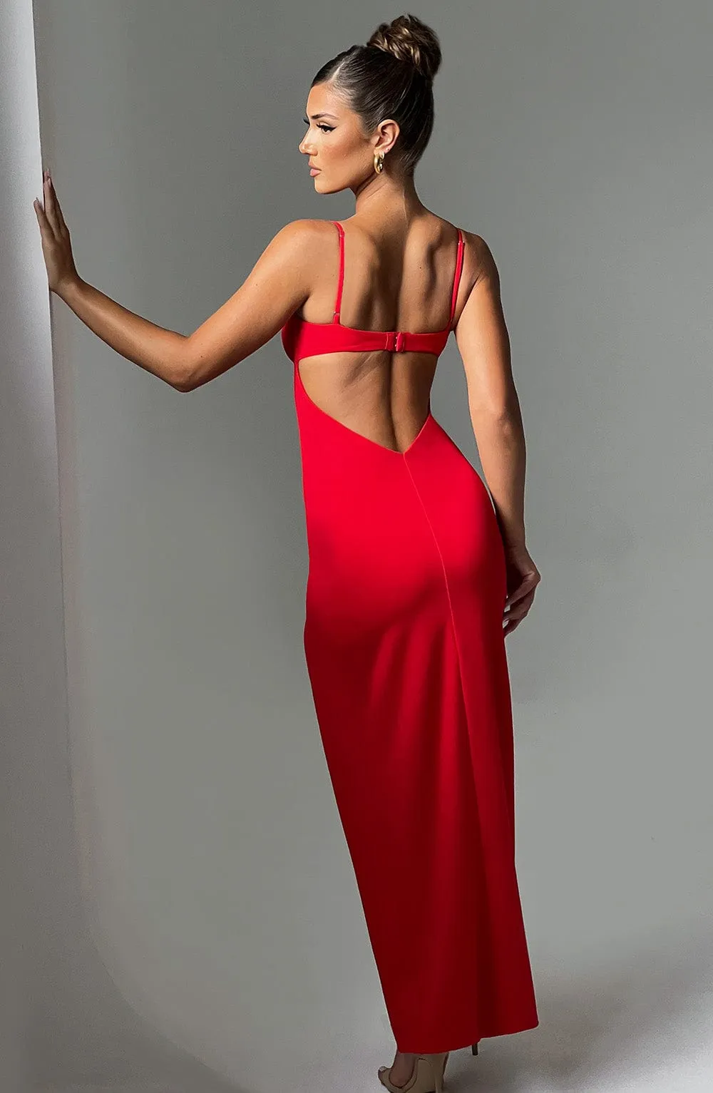 Asteria Maxi Dress - Red sold by Babyboo Fashion product image thumbnail 2
