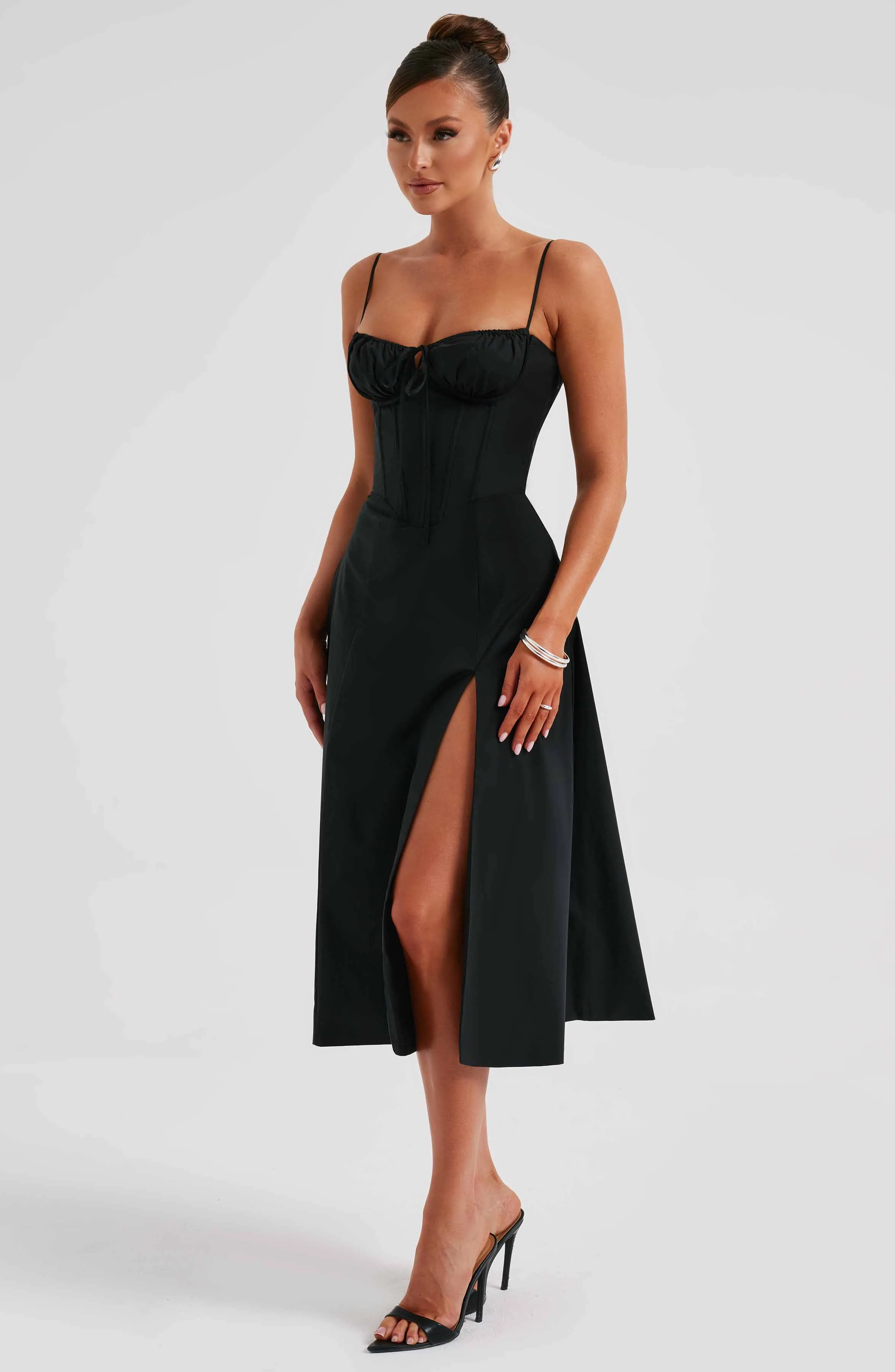 Deanna Midi Dress - Black sold by Babyboo Fashion product image thumbnail 5