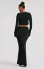 Tana Maxi Skirt - Black sold by Babyboo Fashion