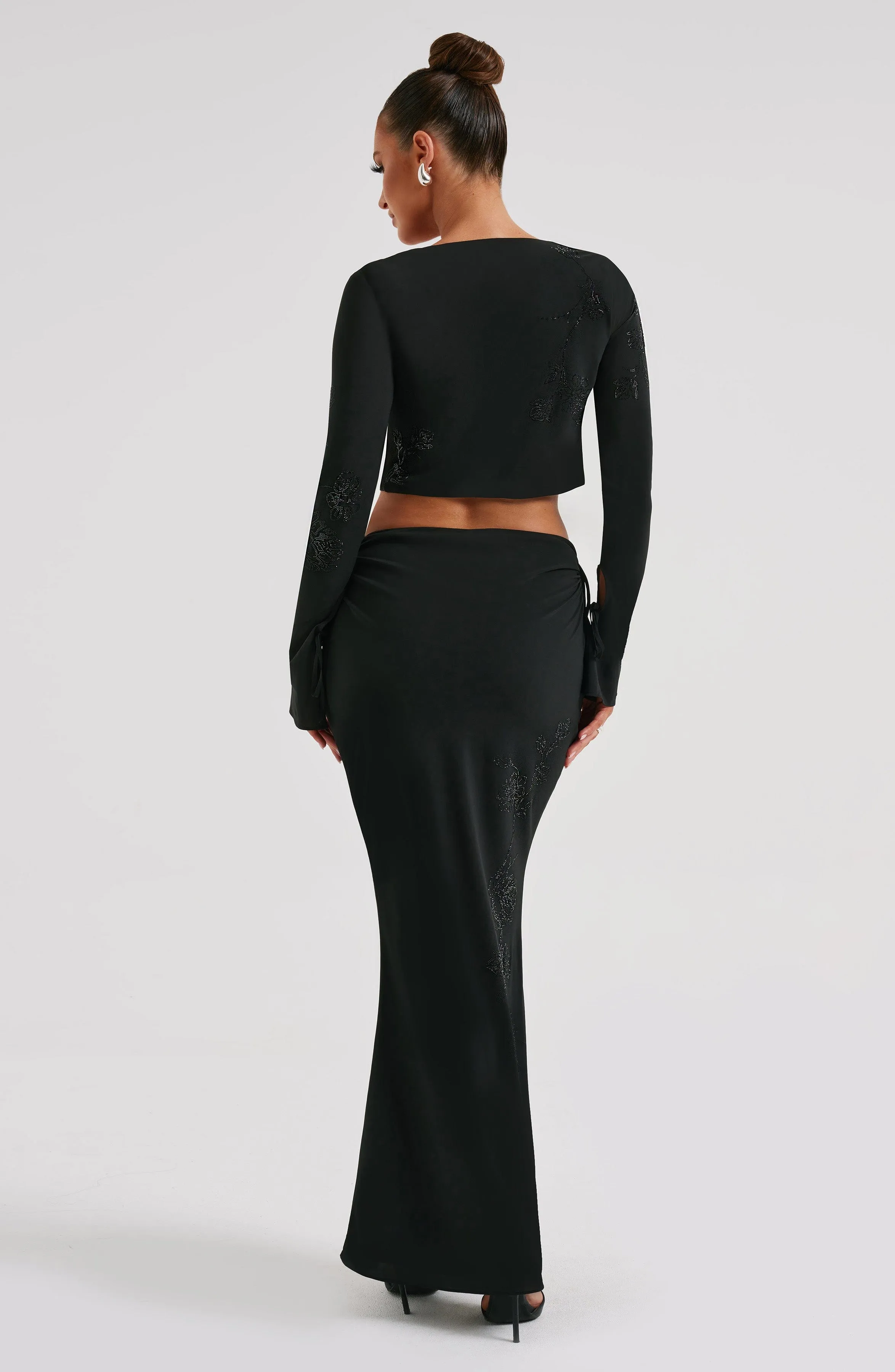 Tana Maxi Skirt - Black sold by Babyboo Fashion product image thumbnail 2