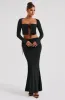 Tana Maxi Skirt - Black sold by Babyboo Fashion