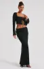 Tana Maxi Skirt - Black sold by Babyboo Fashion
