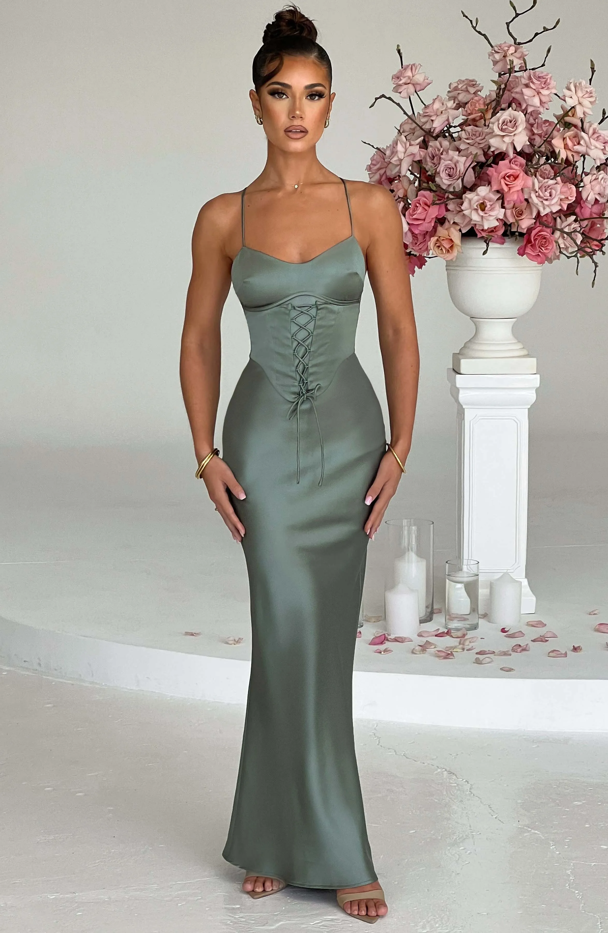chinese dress ladies Yulia Maxi Dress - Black | Elegant Maxi Dress