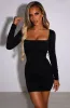 Candice Mini Dress - Black sold by Babyboo Fashion