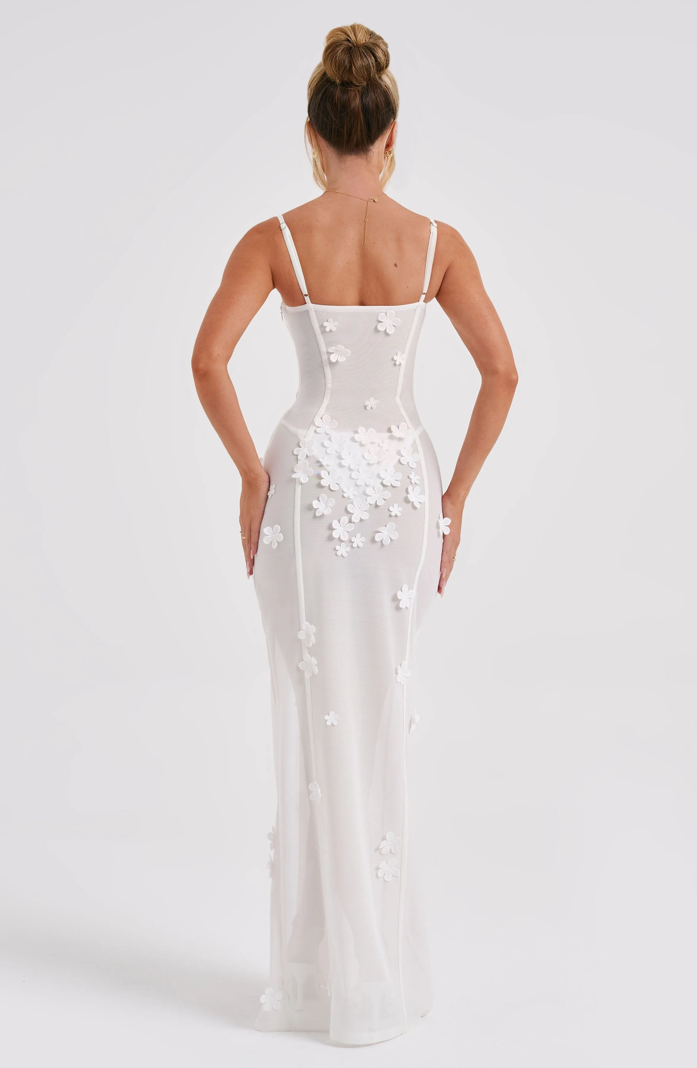 Dalary Maxi Dress - Ivory sold by Babyboo Fashion product image thumbnail 5
