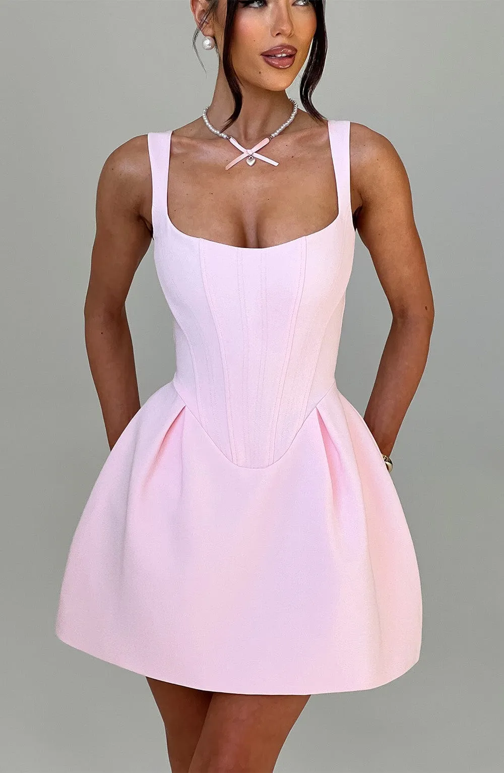 Janiyah Mini Dress - Blush sold by Babyboo Fashion product image thumbnail 2