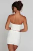 Jaz Mini Skirt - White sold by Babyboo Fashion