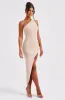 Saffira Midi Dress - Nude sold by Babyboo Fashion
