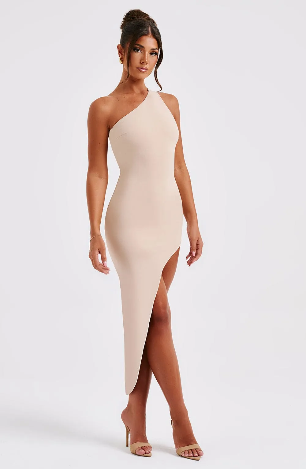 Saffira Midi Dress - Nude sold by Babyboo Fashion product image thumbnail 4