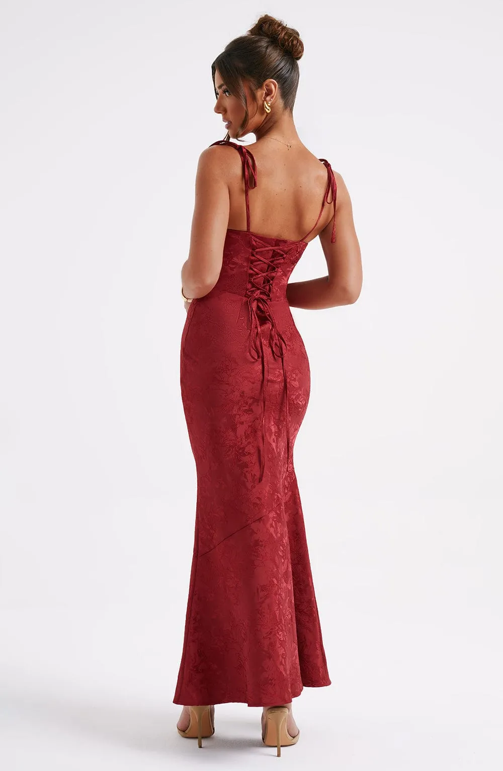 Whitney Maxi Dress - Red sold by Babyboo Fashion product image thumbnail 5