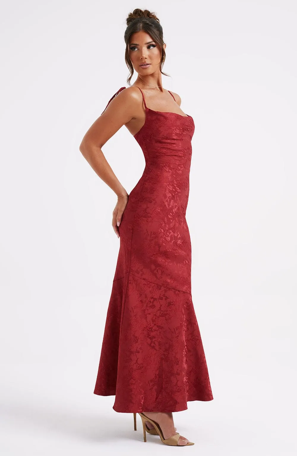 Whitney Maxi Dress - Red sold by Babyboo Fashion product image thumbnail 3