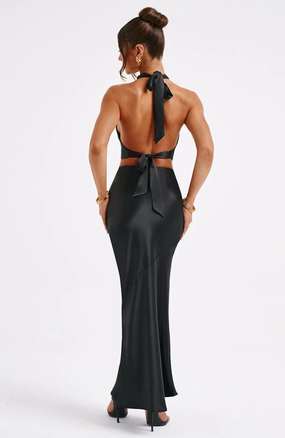 Zaylee Maxi Skirt - Black sold by Babyboo Fashion product image thumbnail 2