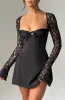 Jacinta Mini Dress - Black sold by Babyboo Fashion
