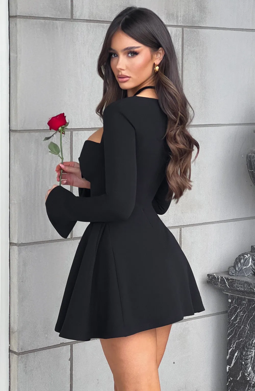 Megan Mini Dress - Black sold by Babyboo Fashion product image thumbnail 5