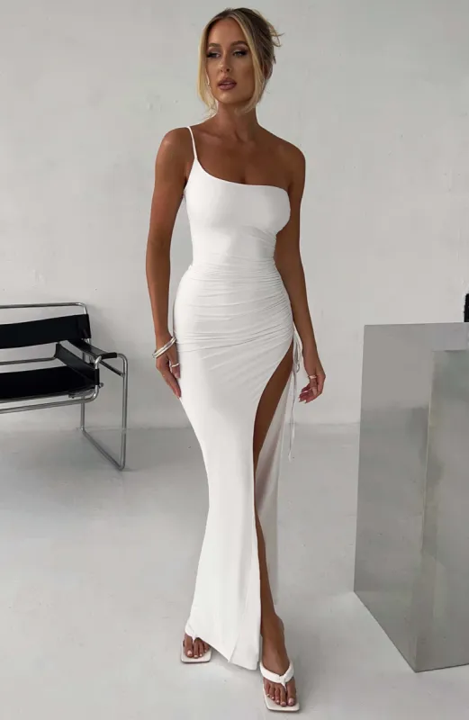 Zuri Maxi Dress - White sold by Babyboo Fashion