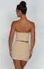 Jaz Mini Skirt - Beige sold by Babyboo Fashion