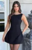 Alana Mini Dress - Black sold by Babyboo Fashion