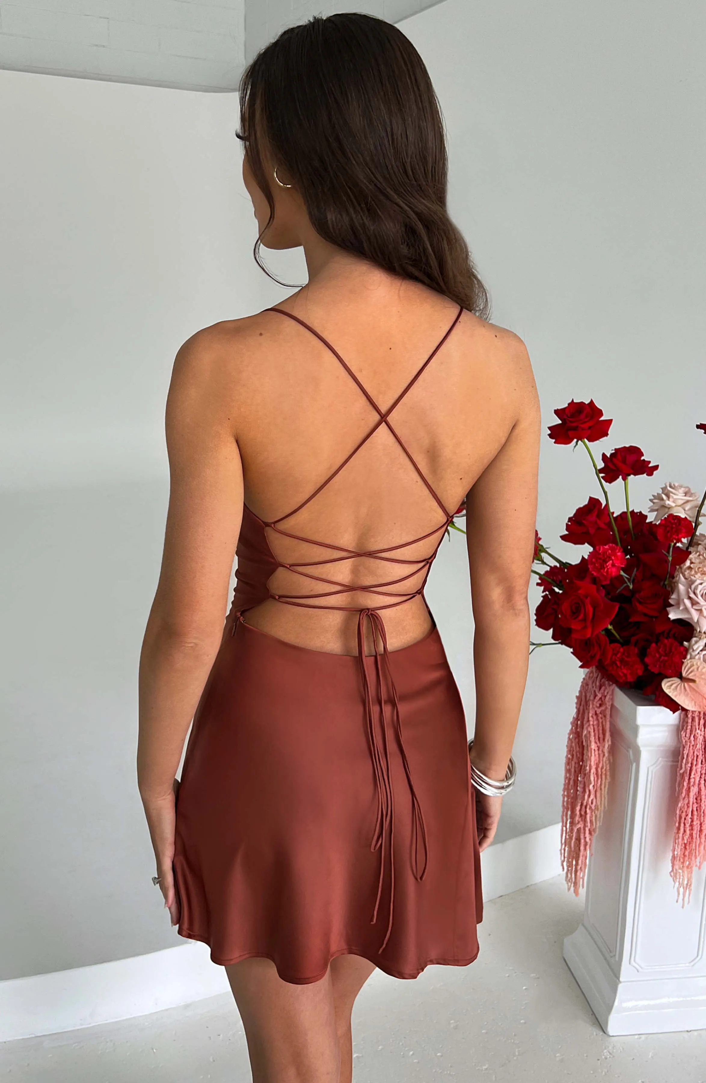 Ilia Mini Dress - Rust sold by Babyboo Fashion product image thumbnail 2