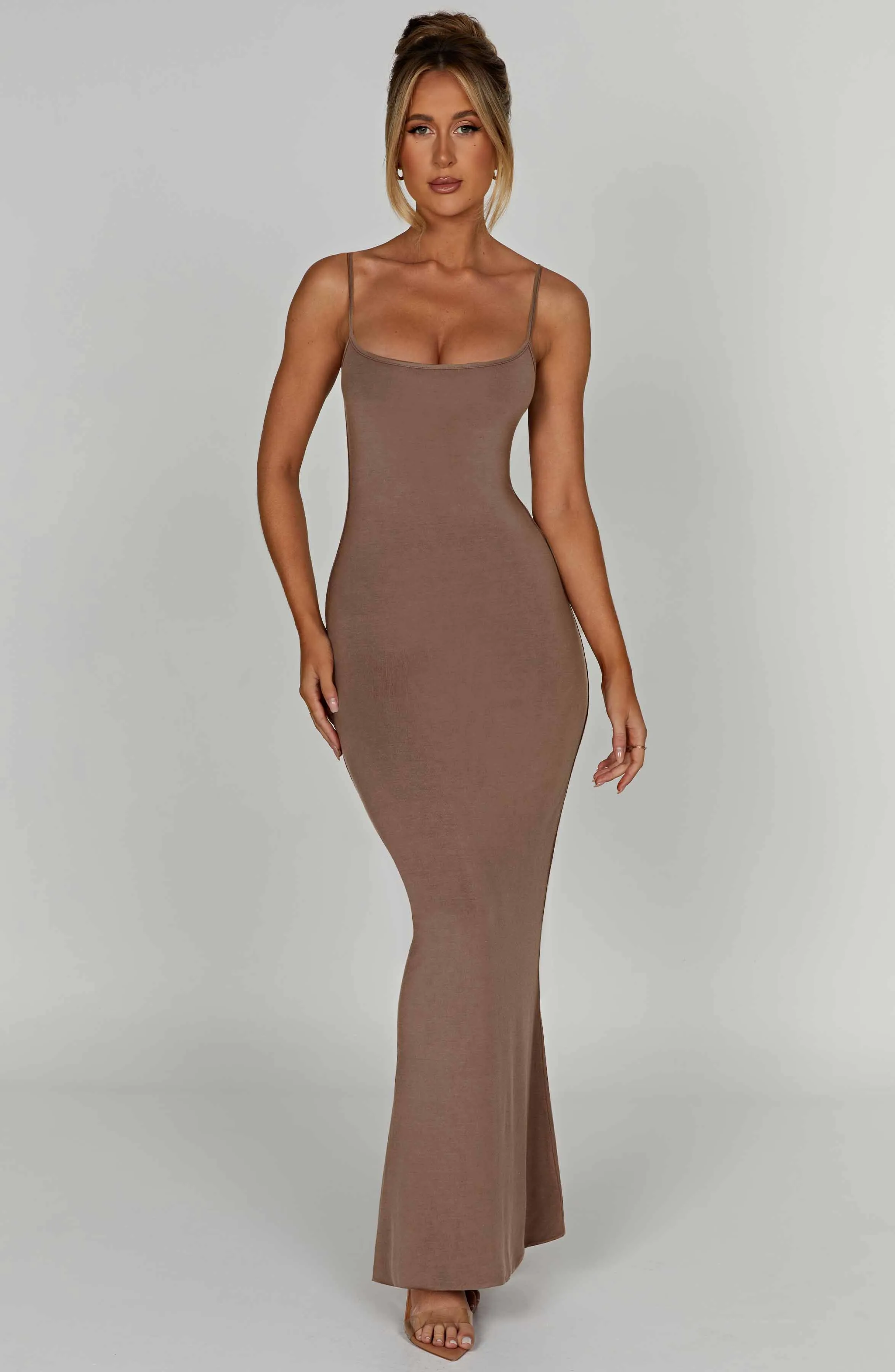 Saskia Maxi Dress - Mocha sold by Babyboo Fashion product image thumbnail 3
