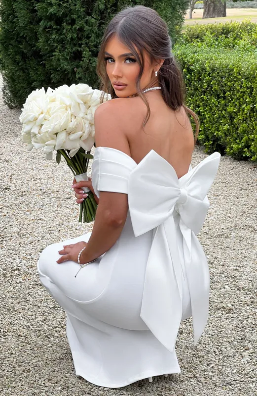 Joanna Maxi Dress - Ivory sold by Babyboo Fashion