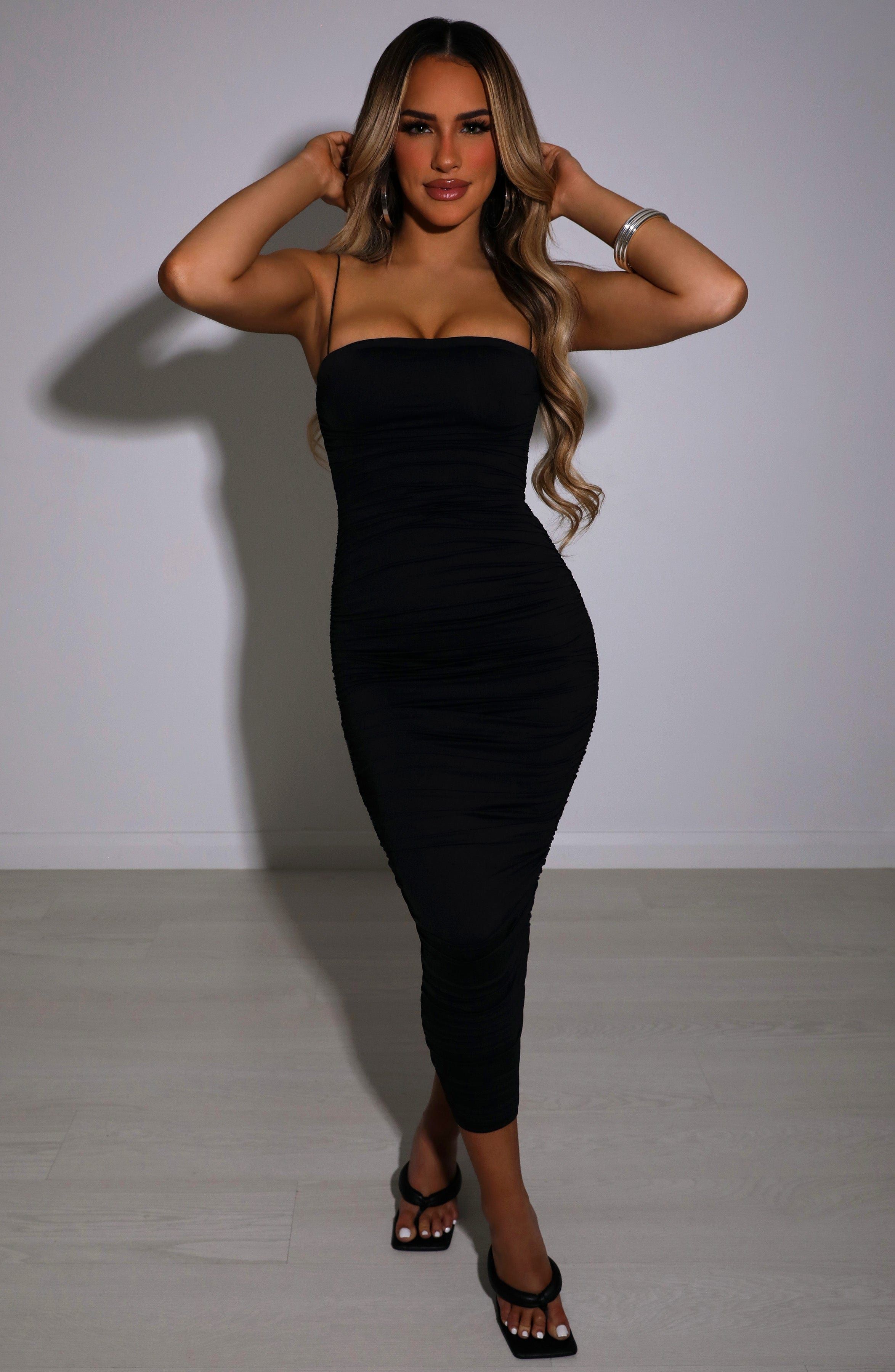 Haven Maxi Dress - Black sold by Babyboo Fashion product image thumbnail 3