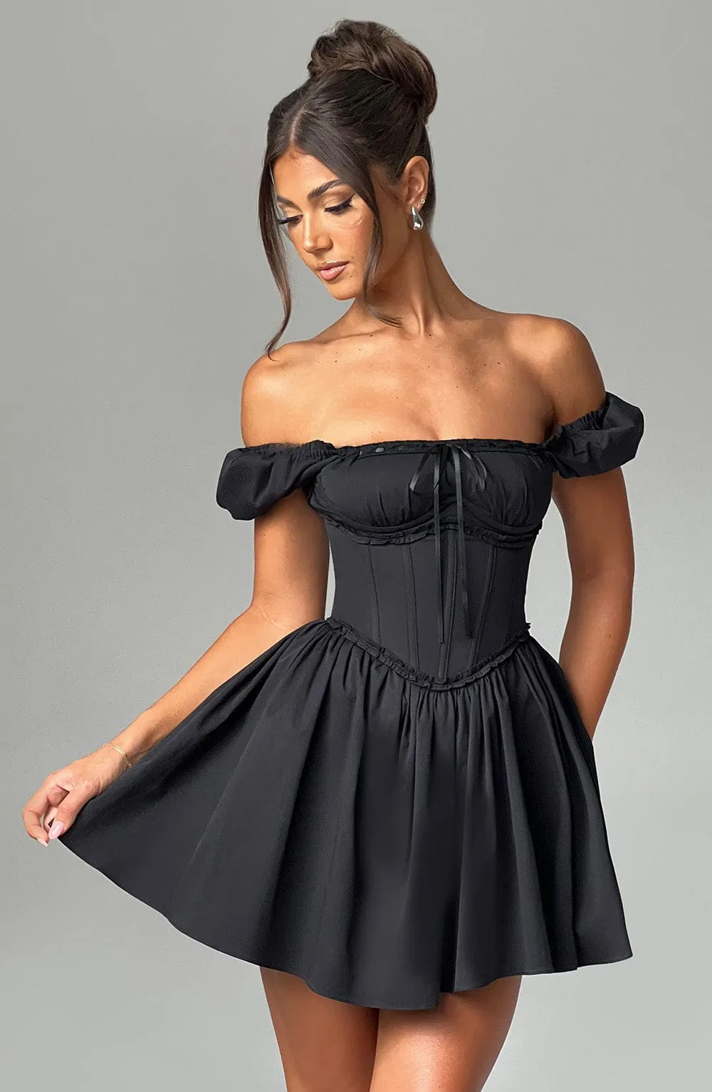 Penelope Mini Dress - Black sold by Babyboo Fashion product image thumbnail 5