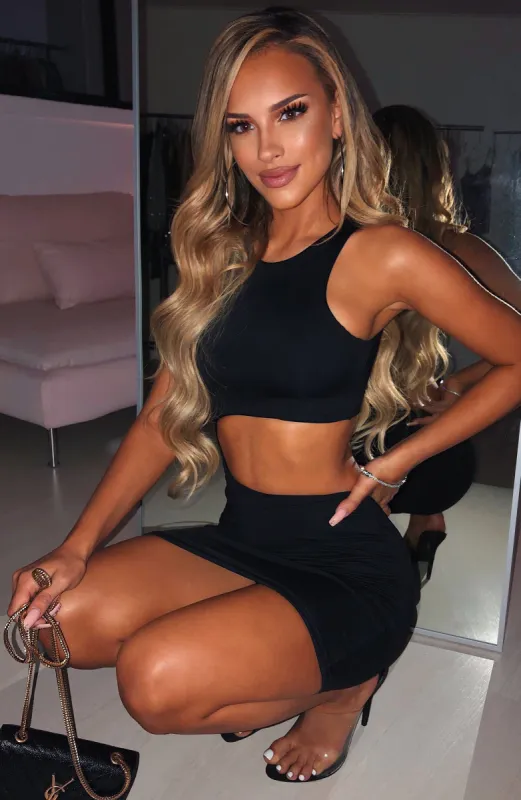 Lexus Mini Dress - Black sold by Babyboo Fashion