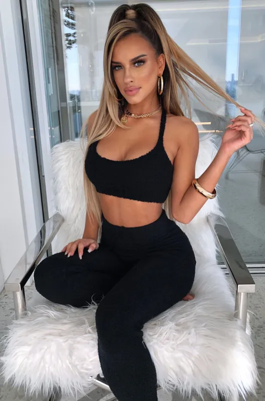 Bree Cozy Pants - Black made by Babyboo Fashion