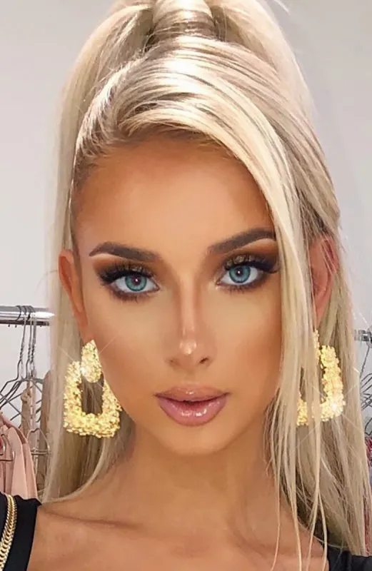 Norvina Earrings - Gold sold by Babyboo Fashion