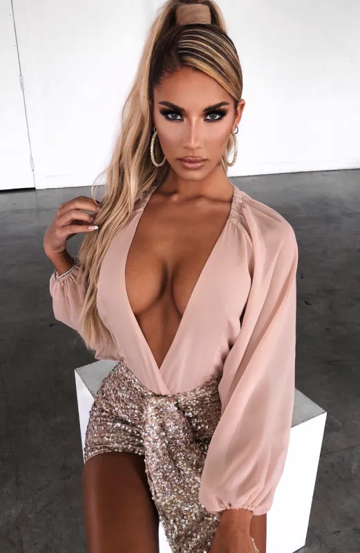 Daniella Bodysuit - Nude sold by Babyboo Fashion