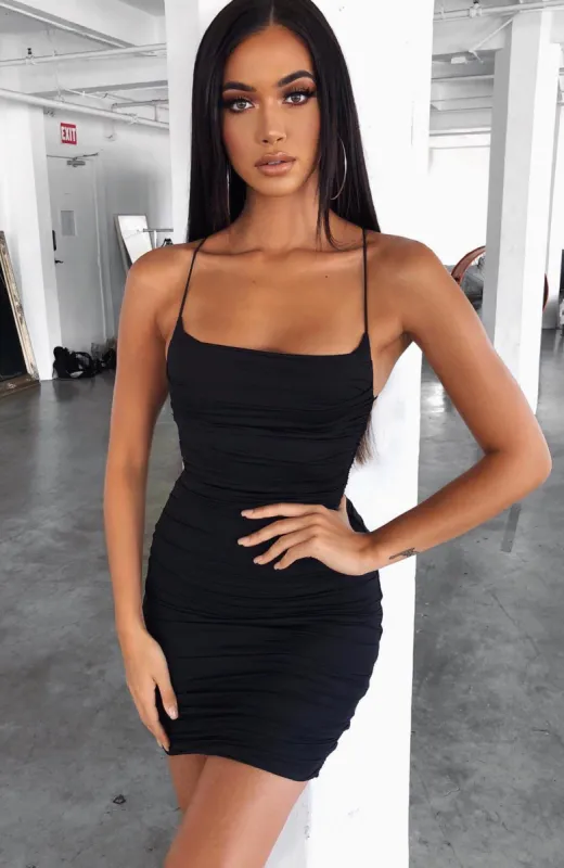 Lexa Mini Dress - Black sold by Babyboo Fashion