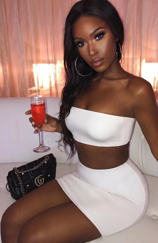 Sara Set - White sold by Babyboo Fashion