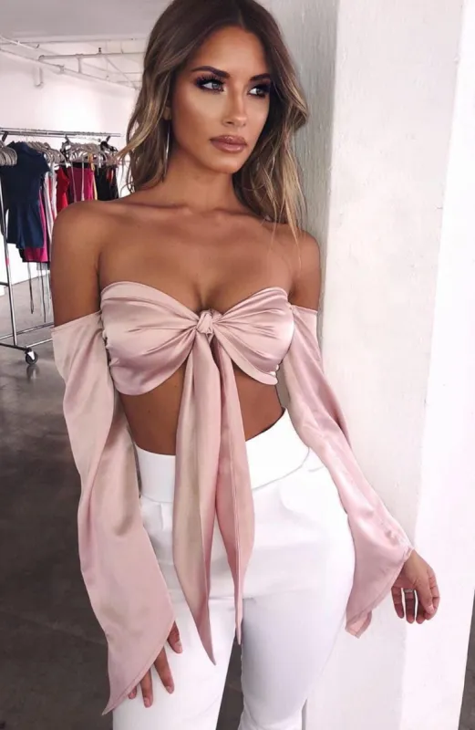 Sariyah Top - Dusty Pink sold by Babyboo Fashion