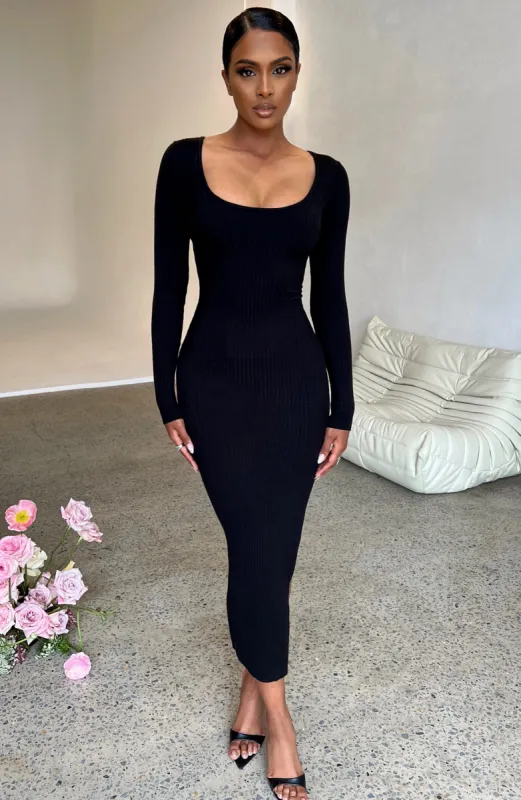Camile Maxi Dress - Black sold by Babyboo Fashion
