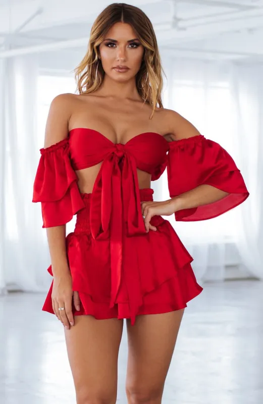Shakira Set - Red sold by Babyboo Fashion