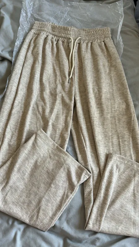 OAT RELAXED DRAWSTRING JOGGERS made by Katie Jade Boutique