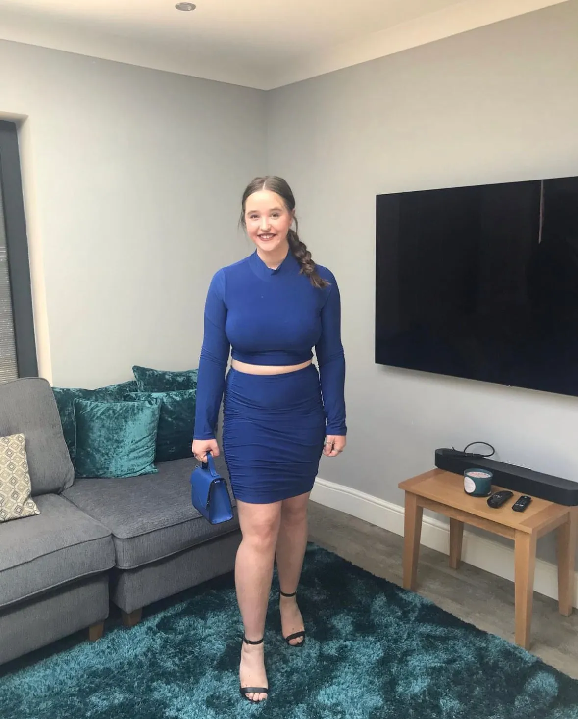 MAEVE ROYAL BLUE TWO PIECE SET sold by Katie Jade Boutique product image thumbnail 2