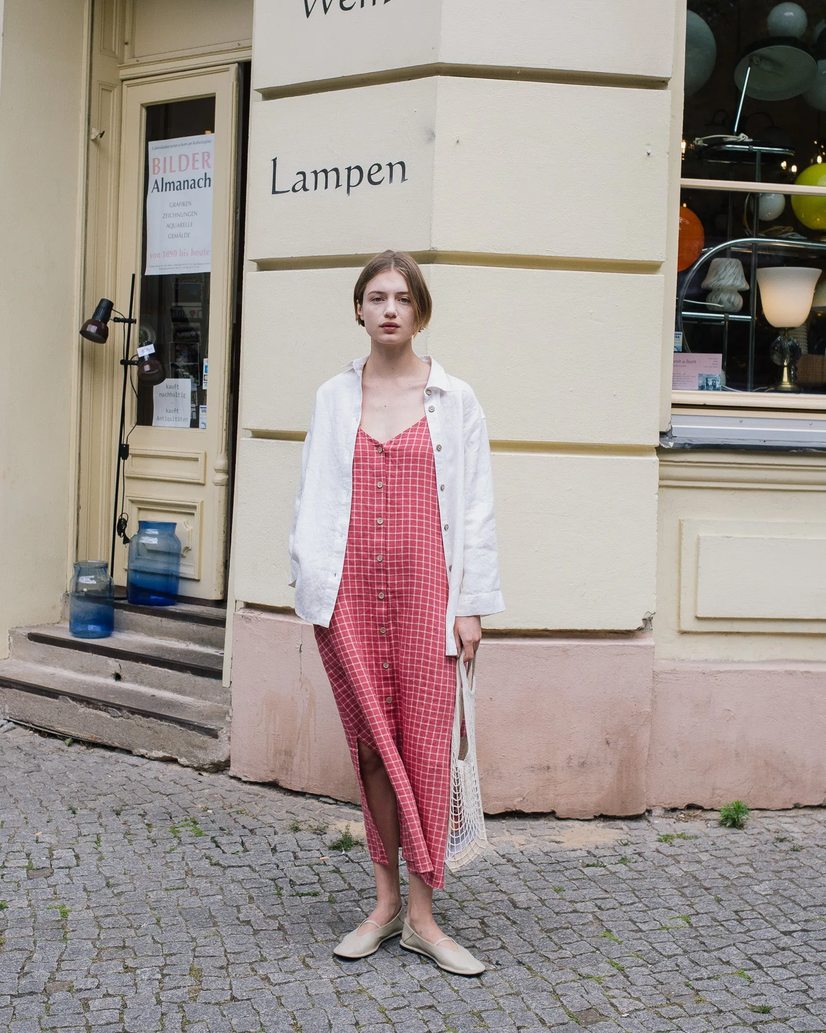 YVOIRE relaxed linen shirt sold by Not Perfect Linen product image thumbnail 5