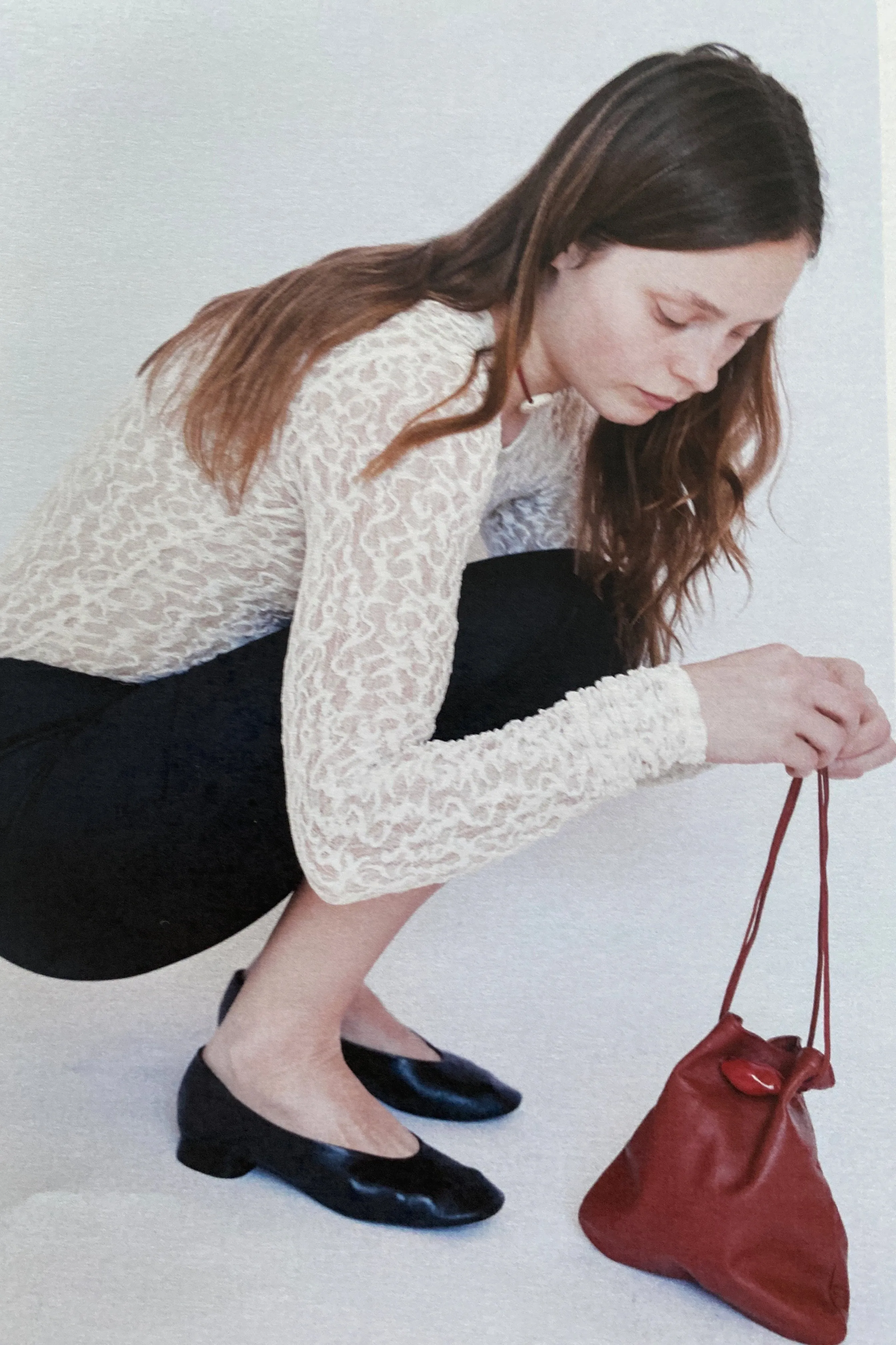 CASILDA Pouch in Rosso - Preorder Only sold by Ayllon product image thumbnail 3